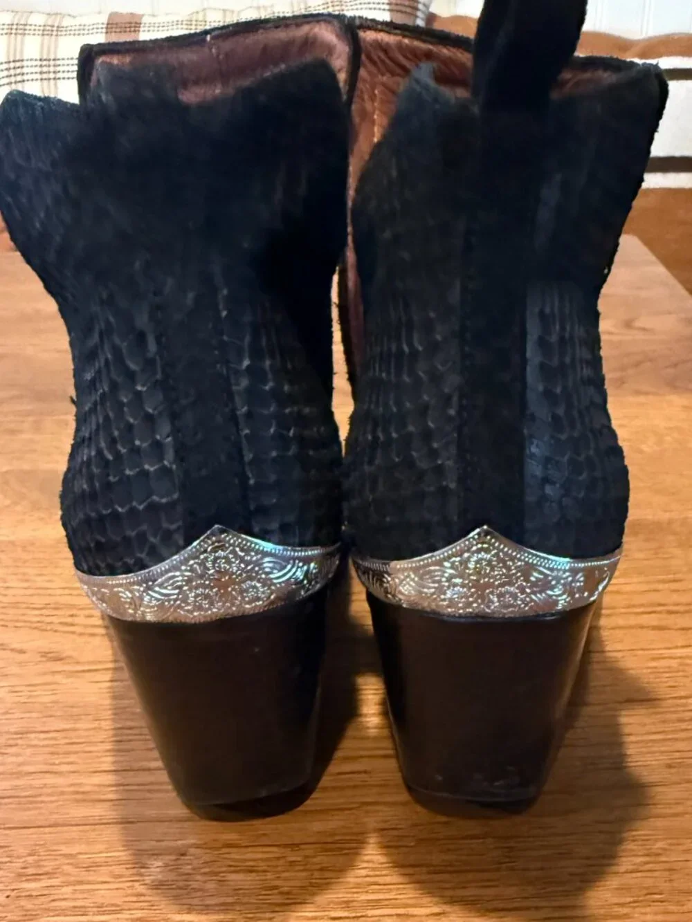 Jeffrey Campbell Cromwell Black Booties- Size 7